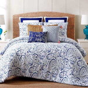 Oceanfront Resort Paisley 100% cotton duvet set Full/Queen